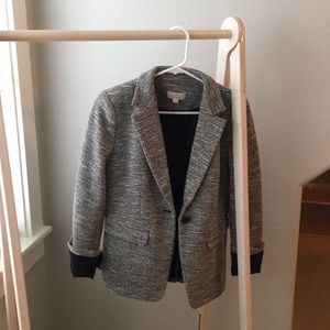 LOFT tweed blazer